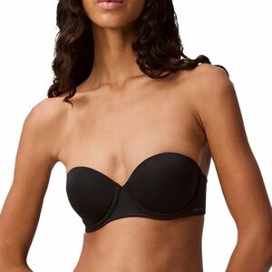 NWT Calvin Klein Perfectly Fit Strapless Convertible Push-Up Bra Size 32A